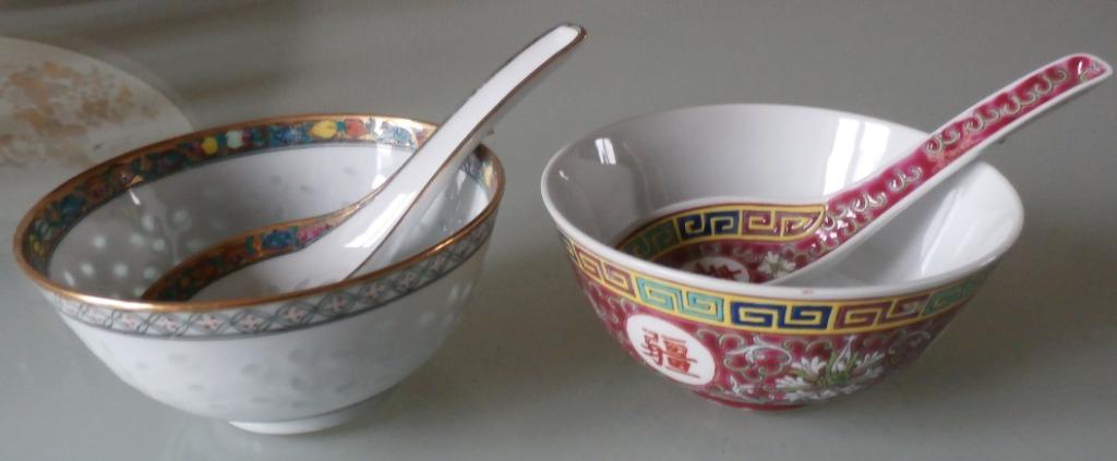 Chinese soep bowl, Huis en Inrichting, Ophalen, Nieuw, Keramiek, Kop(pen) en/of Schotel(s)