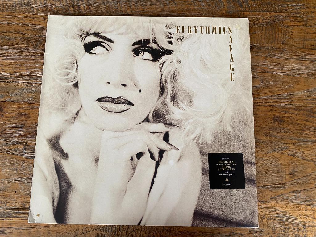 Eurythmics - Savage LP, Ophalen, Gebruikt, 12 inch