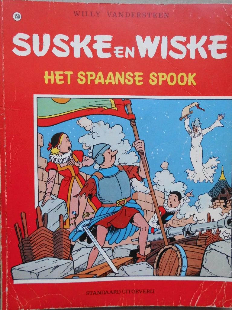 Suske en Wiske - Het Spaanse spook, Enlèvement ou Envoi, Willy Vandersteen, Une BD, Utilisé