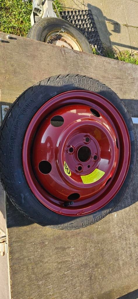 Reservewiel thuiskomer 15 inch kia mazda hyundai mitsubishi, Auto-onderdelen, Ophalen, 15 inch, Banden en Velgen, Nieuw