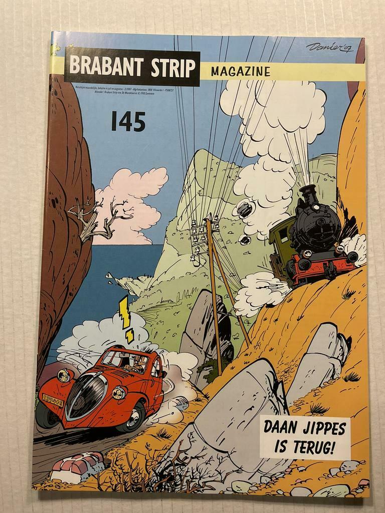Brabant strip magazine 145 Daan jippes gag stripfiguren, Enlèvement ou Envoi