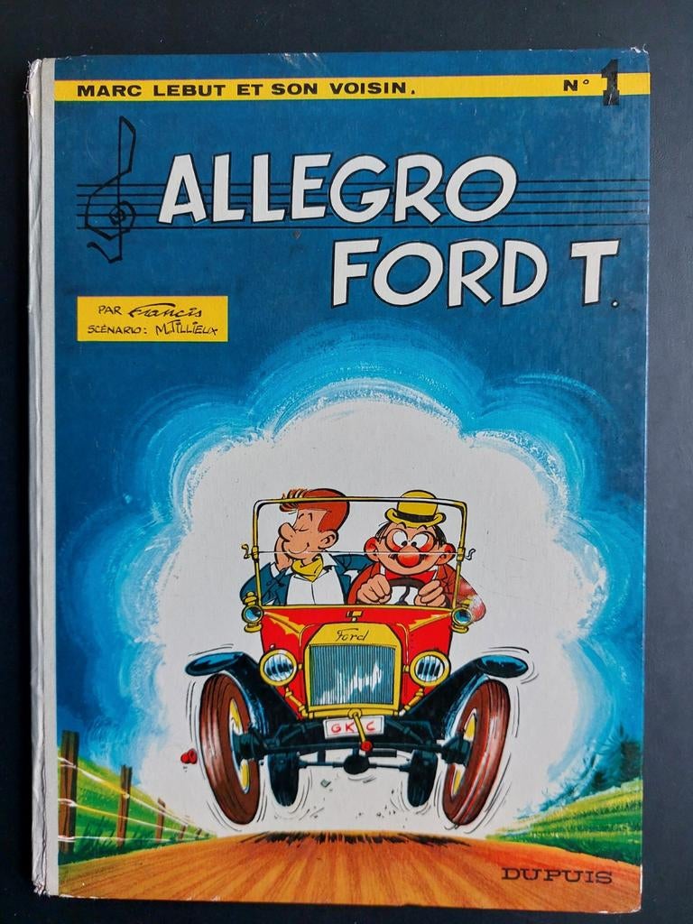 MARC LEBUT ET SON VOISIN 1968 EO allegro Ford T etatcorrect, Boeken, Ophalen of Verzenden