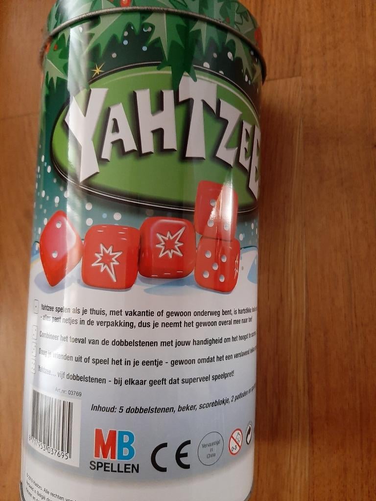yahtzee speciale kersteditie 2010, Ophalen of Verzenden, Nieuw, Jongen of Meisje