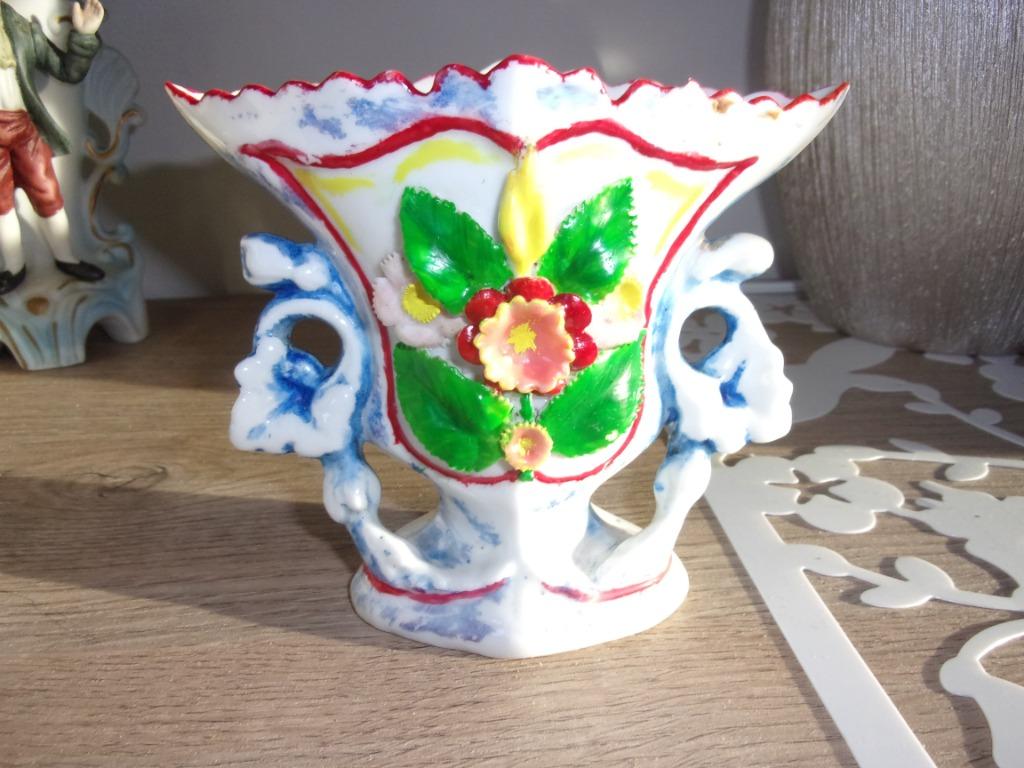vase ancien porcelaine relooké, Antiek en Kunst, Antiek | Vazen, Ophalen of Verzenden