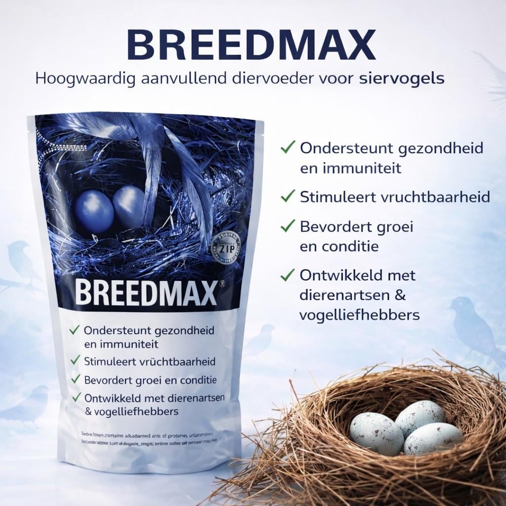 Breedmax  Eiwit -, Vitamine en Mineralen 500 Gram ( conditie, Ophalen