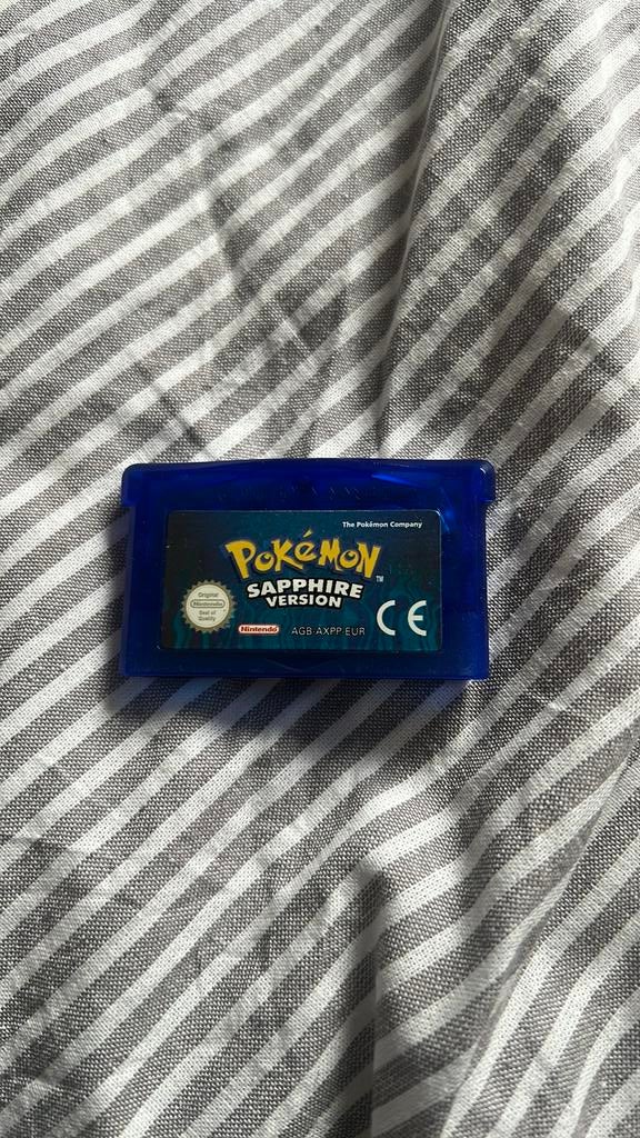 Pokémon Saphir, Consoles de jeu & Jeux vidéo, Jeux | Nintendo Game Boy, Enlèvement ou Envoi, Utilisé