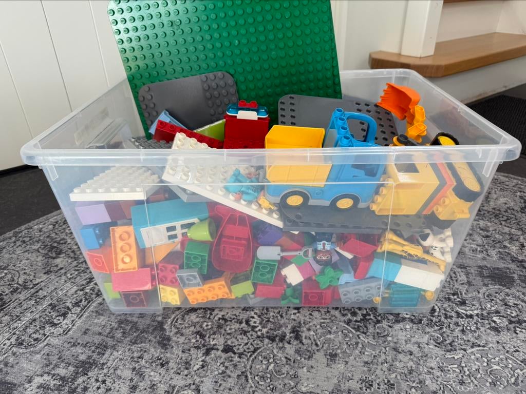 Grote bak Lego duplo, Enlèvement, Utilisé