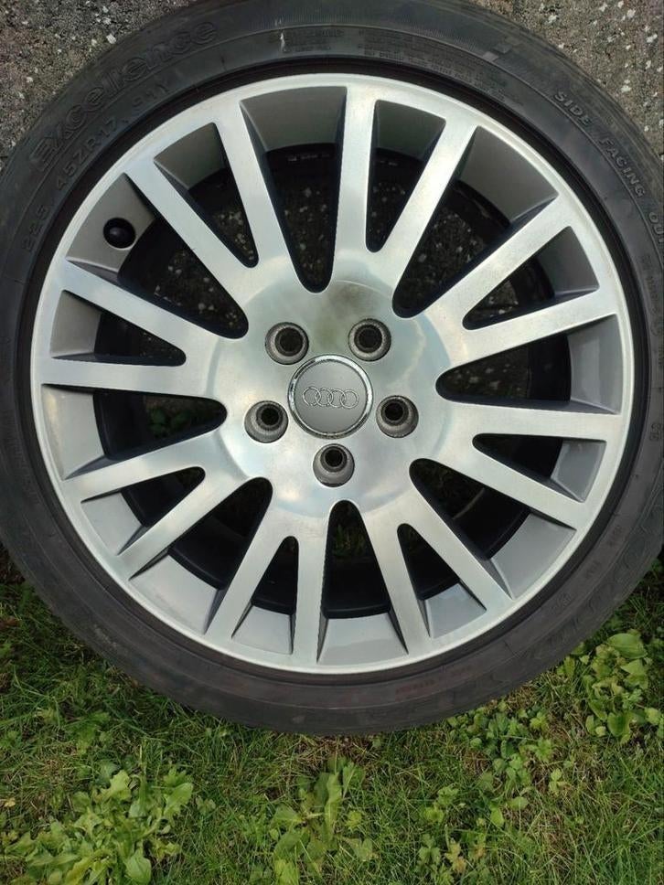 Jantes Audi S3 8P 5x112 17" (Ronal), Autos : Pièces & Accessoires, Véhicule de tourisme, Enlèvement, Utilisé, 225 mm