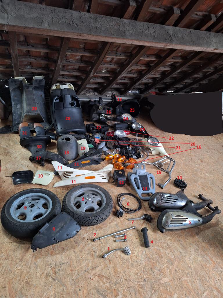 Pièces ET2 / ET4 (compatible LX - LXV), Enlèvement ou Envoi, Utilisé