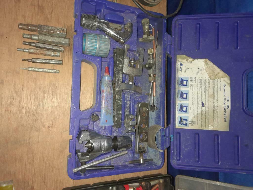 Koeltecnisch gereedschap, Ophalen, Gebruikt