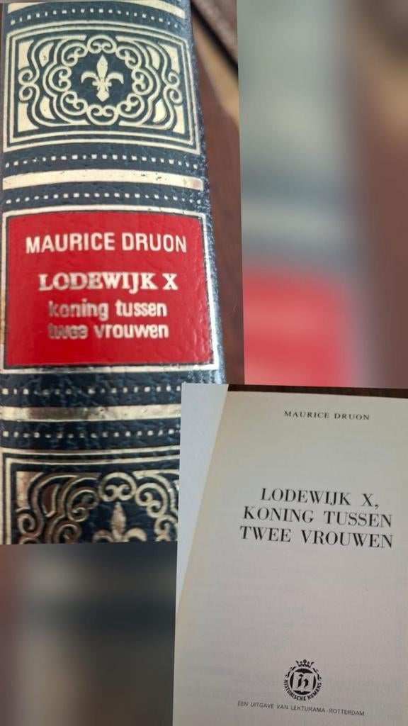 Lodewijk X, Koning tussen Twee Vrouwen – Maurice Druon, Boeken, Ophalen of Verzenden, Zo goed als nieuw