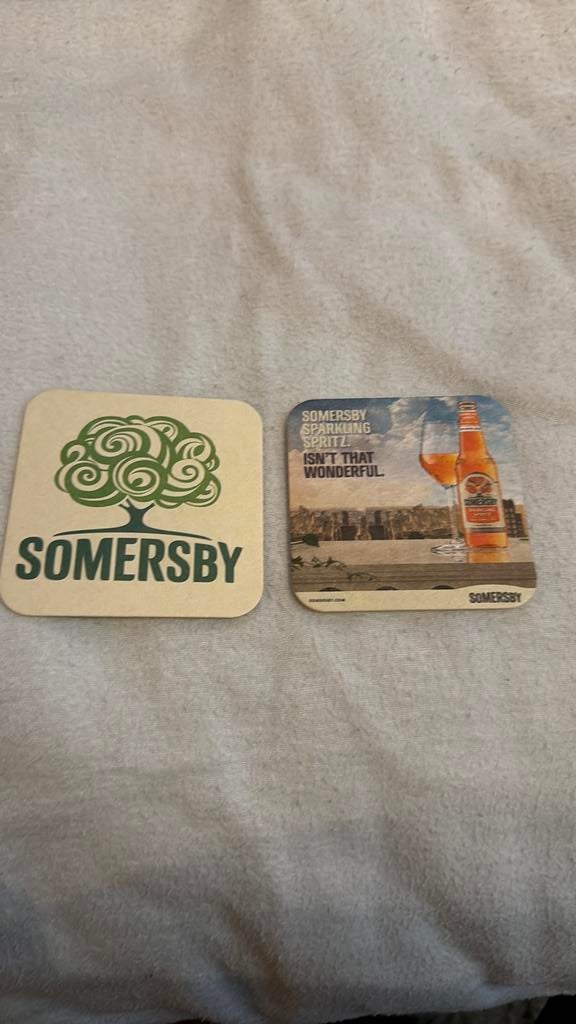 Tapis à bière Somersby, Collections, Enlèvement ou Envoi, Neuf, Sous-bock, Autres marques