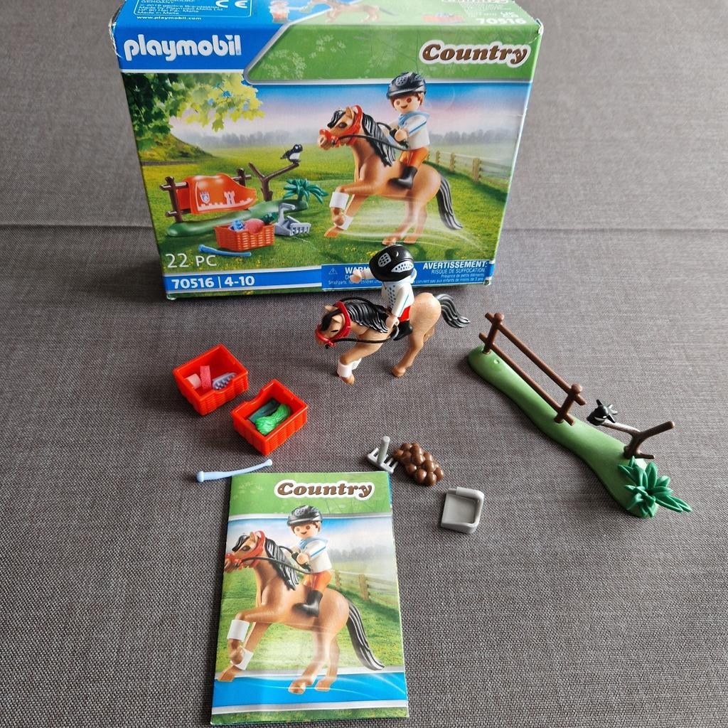 Playmobil Country, verzamelpony - zo goed als nieuw, Enlèvement ou Envoi, Comme neuf