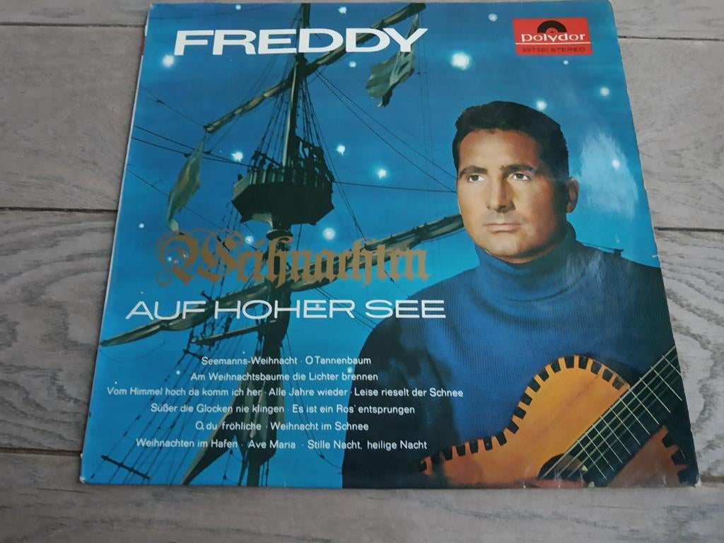 Lp  : Freddy, auf hoger see, Ophalen of Verzenden
