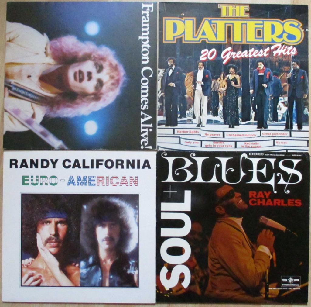 PACK 4: BEST DIFFERENT USA ACTS > P TO W (28 LP’s), 12 pouces, Pop rock, Enlèvement ou Envoi, Comme neuf