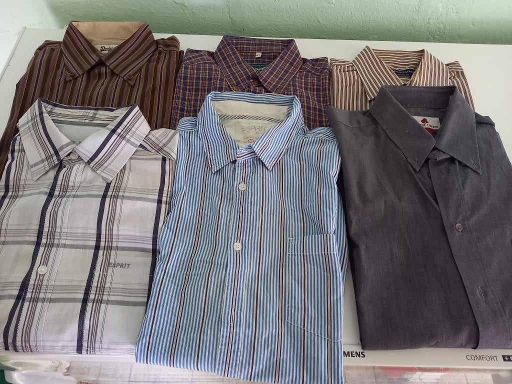 chemises homme courtes et longues manches, Enlèvement