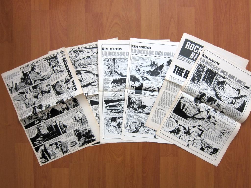6 Suppl. Spirou Kim Norton - 2 histoires complètes (1978), Livres, BD, Utilisé, Plusieurs BD, Enlèvement ou Envoi