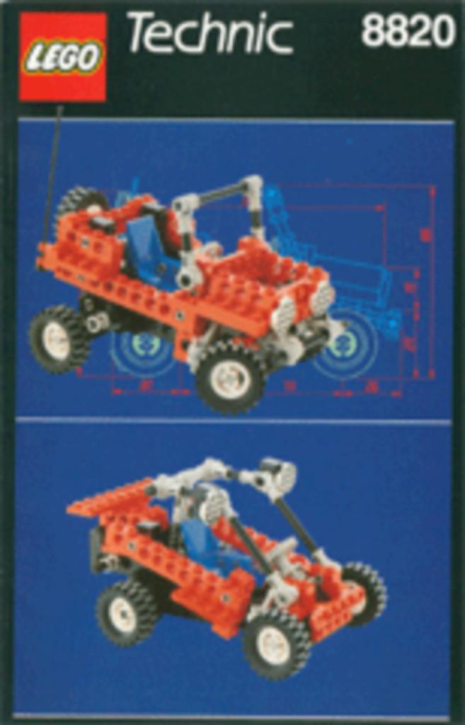 LEGO technic off-road 8820 Mountain Rambler TOP, Kinderen en Baby's, Ophalen of Verzenden, Zo goed als nieuw, Complete set, Lego