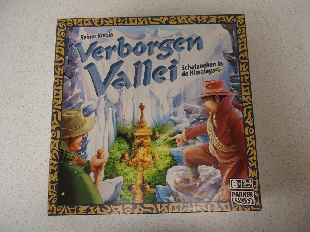 "Verborgen Vallei " van Parker in Goede Staat !, Hobby en Vrije tijd, Gezelschapsspellen | Bordspellen, Gebruikt, Een of twee spelers
