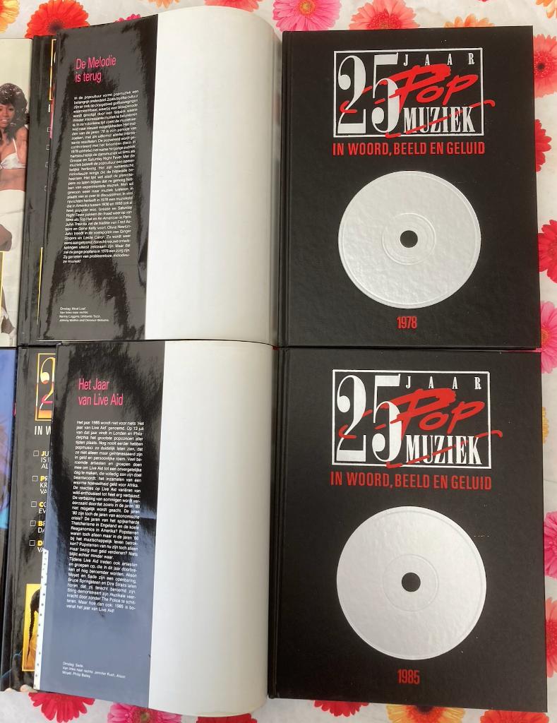 25 jAAR POPMUZIEK in NIEUWSTAAT, Boeken, Ophalen, Zo goed als nieuw, Algemeen, Diverse auteurs