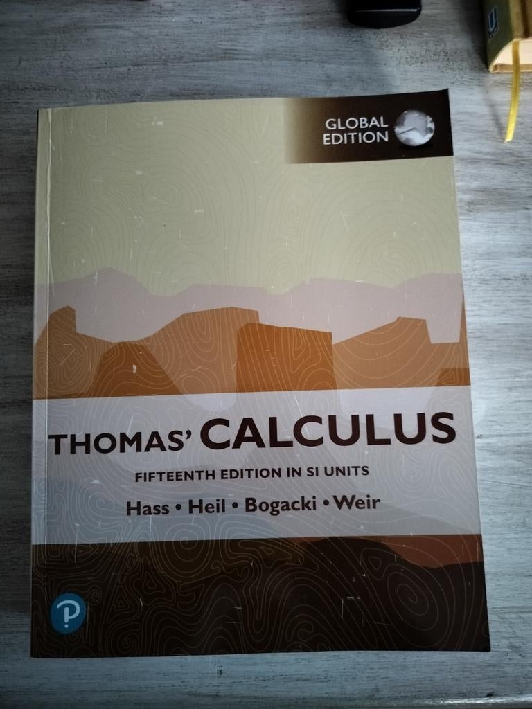 Calculus de Thomas, Livres, Enlèvement ou Envoi, Neuf