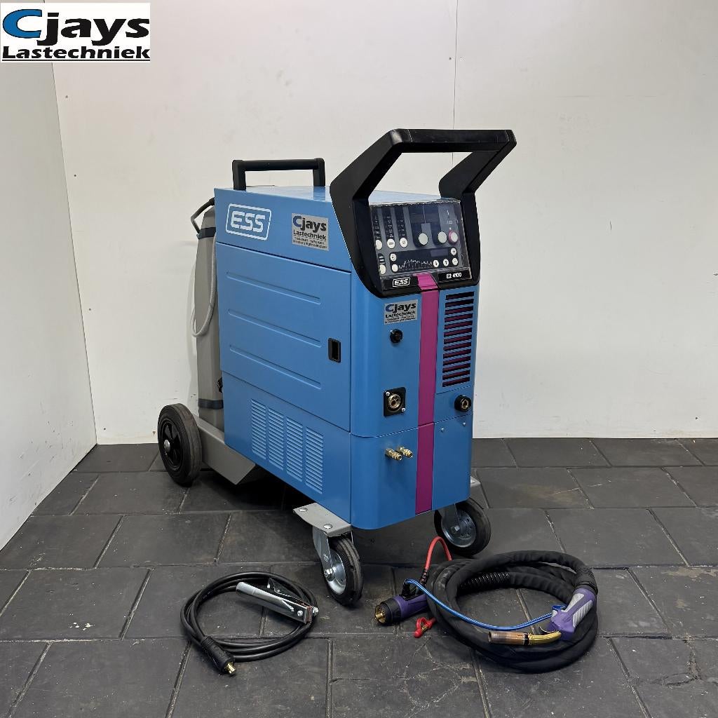 Gebruikt ESS E2 4100 Pulse Mig Mag Laspost + Garantie, Enlèvement ou Envoi, Utilisé, 250 ampères, CO2