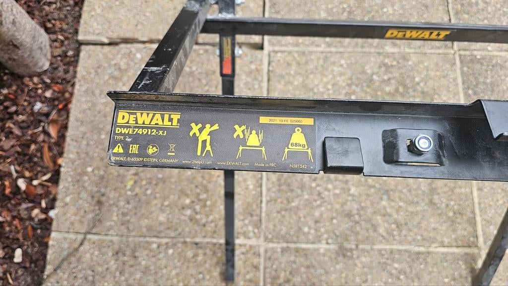 Dewalt Dwe74912 stand onderstel, Ophalen of Verzenden, Zo goed als nieuw