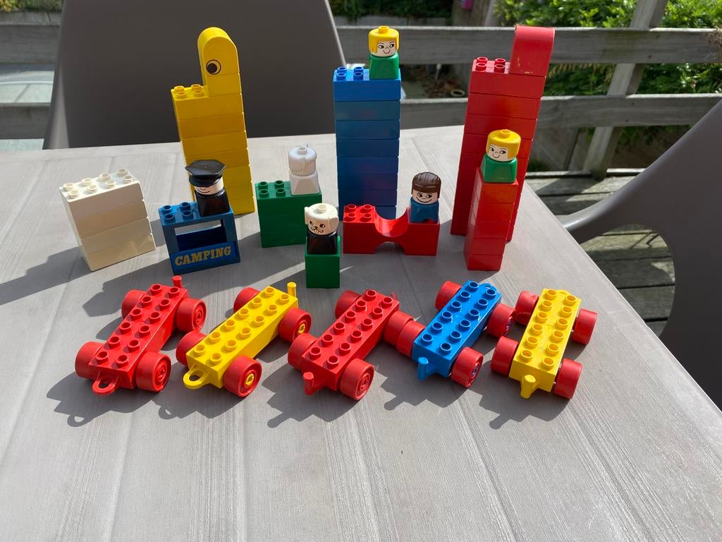 Duplo authentique des années 70, Enlèvement ou Envoi, Utilisé, Briques en vrac, Duplo