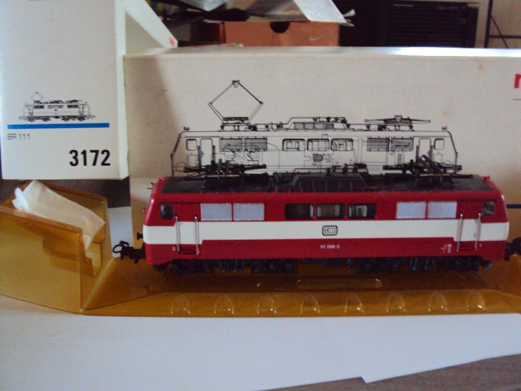 Marklin H0 trein electr loc dig 3172 DB mt 9 goederenwagons, Wisselstroom, Treinset, Ophalen of Verzenden, Zo goed als nieuw