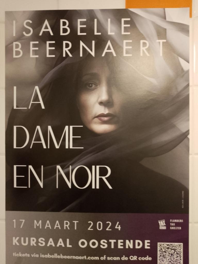 Affiche Isabelle Beernaert, Verzamelen, Verzenden
