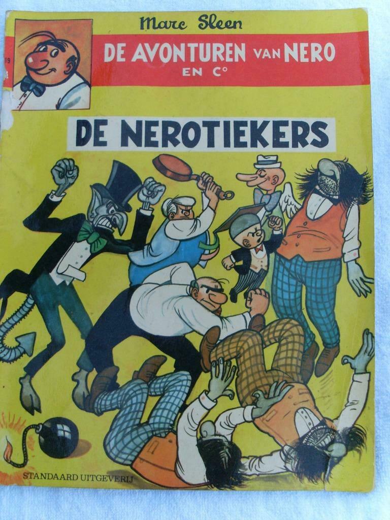 Nero De nerotiekers Uitgave 1970 Colector's item, Eén stripboek, Ophalen of Verzenden, Gelezen