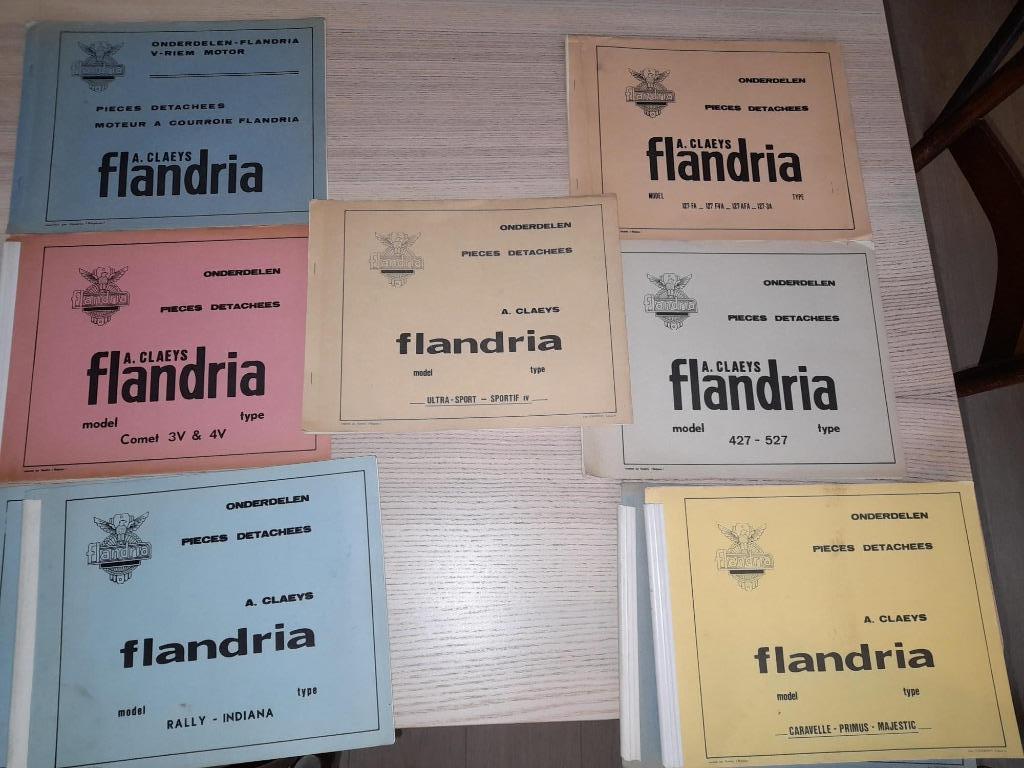 Manuels Flandria, Vélos & Vélomoteurs, Enlèvement ou Envoi