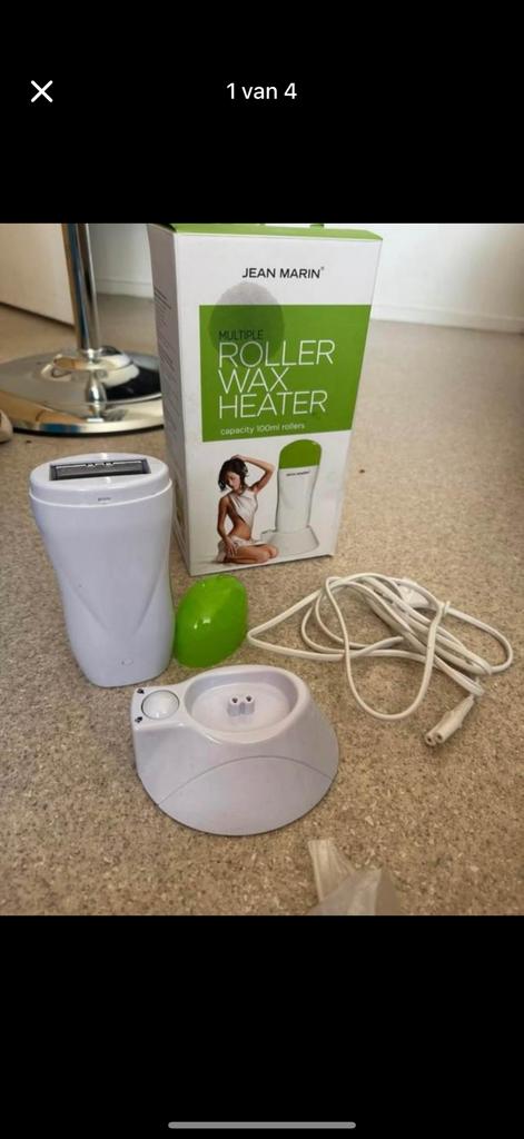 jean marin roller wax heater set, Ophalen of Verzenden, Gebruikt