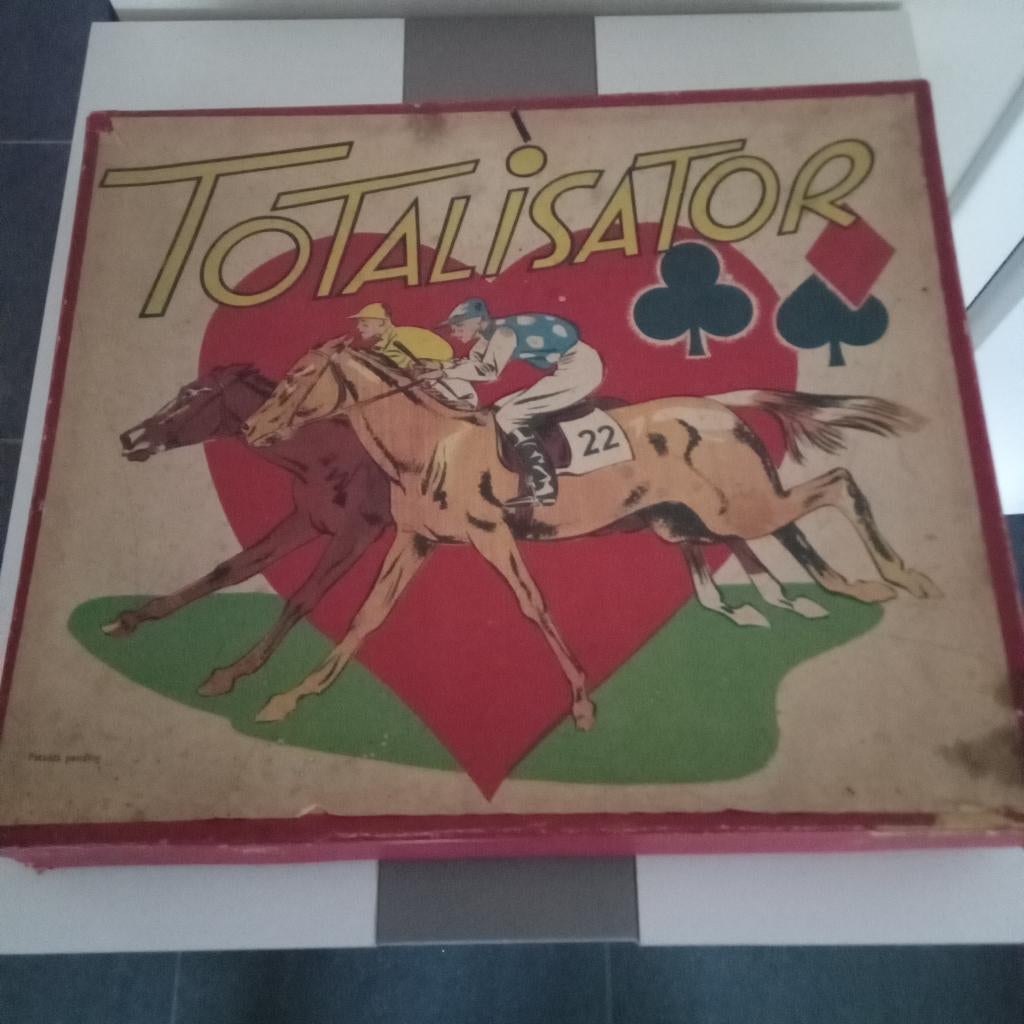 PAARDENSPEL "TOTALISTOR", Hobby en Vrije tijd, Gezelschapsspellen | Bordspellen, Ophalen of Verzenden