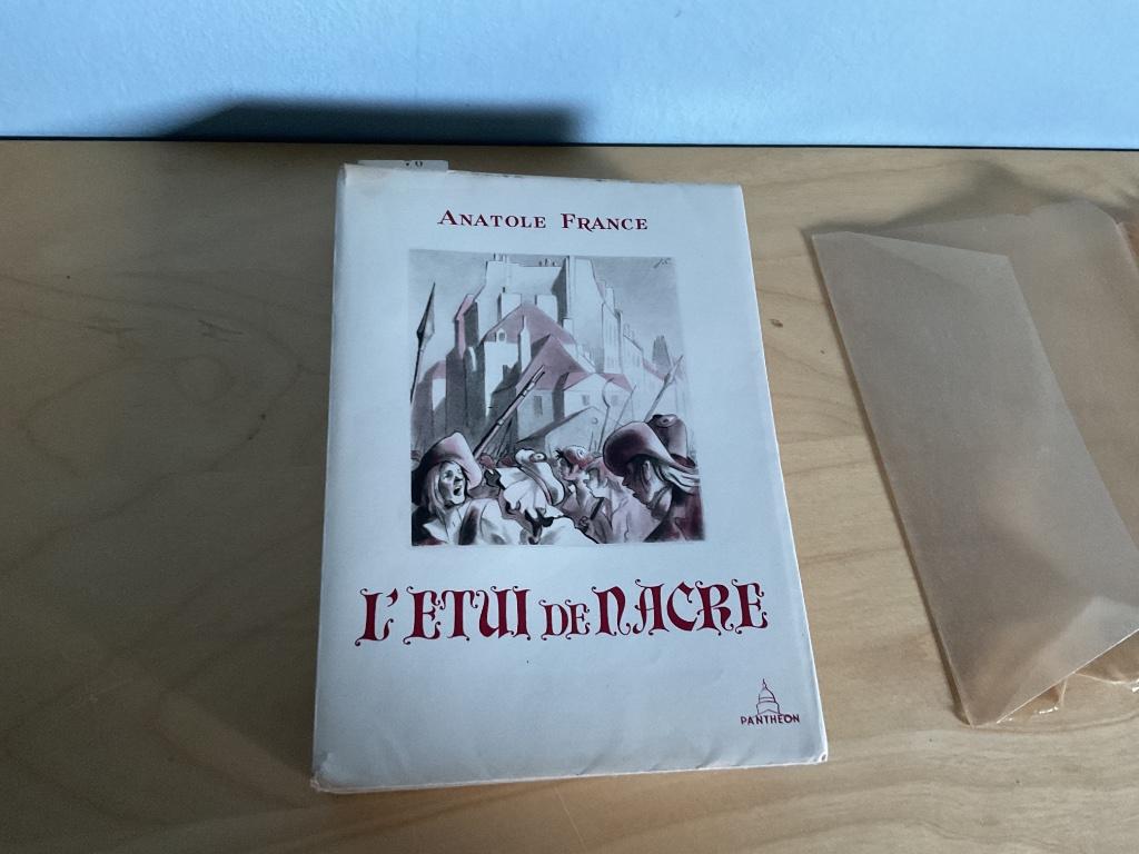 L’étui de nacre, genummerd en geïllustreerd (Anatole France), Ophalen of Verzenden, Europa overig
