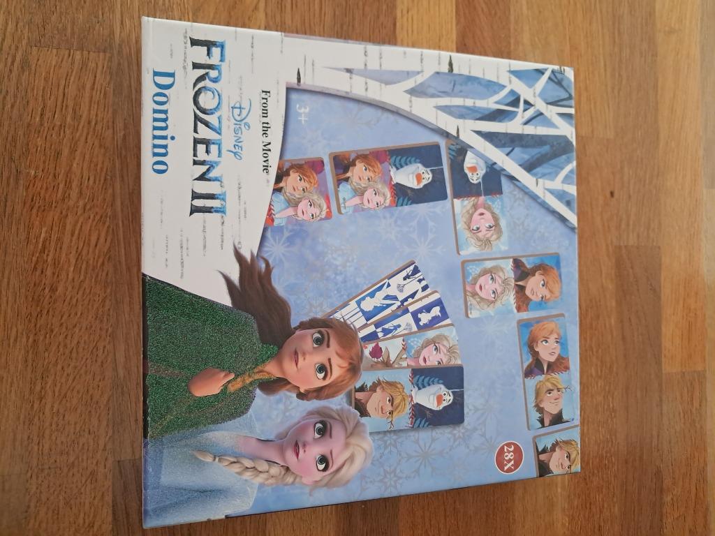 Disney Frozen II Domino, Ophalen of Verzenden, Zo goed als nieuw, Ontdekken