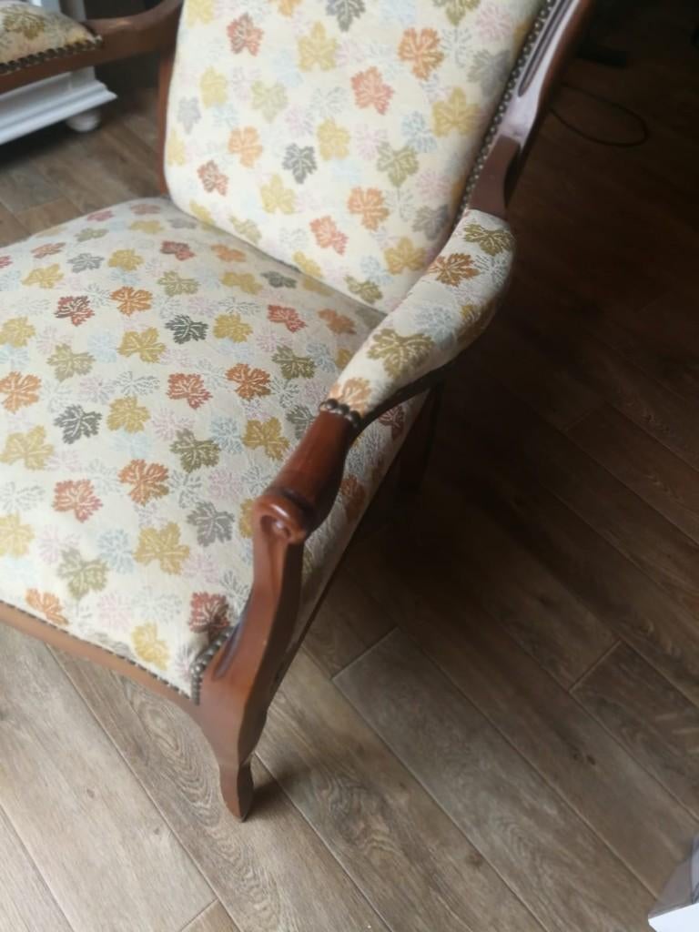 Fauteuil (bergère), Maison & Meubles, Fauteuils, Enlèvement, Utilisé, Tissus
