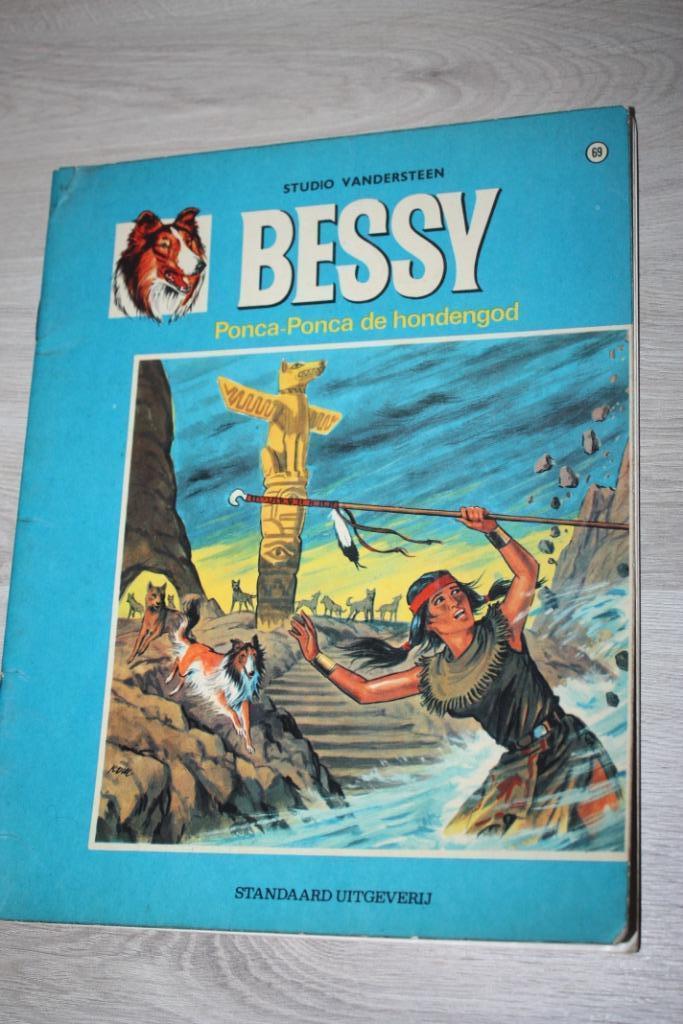 Bessy nr 69 , Willy Vandersteen , 1e druk 1968 goede staat, Boeken, Stripverhalen, Gelezen, Willy Vandersteen, Eén stripboek, Ophalen of Verzenden