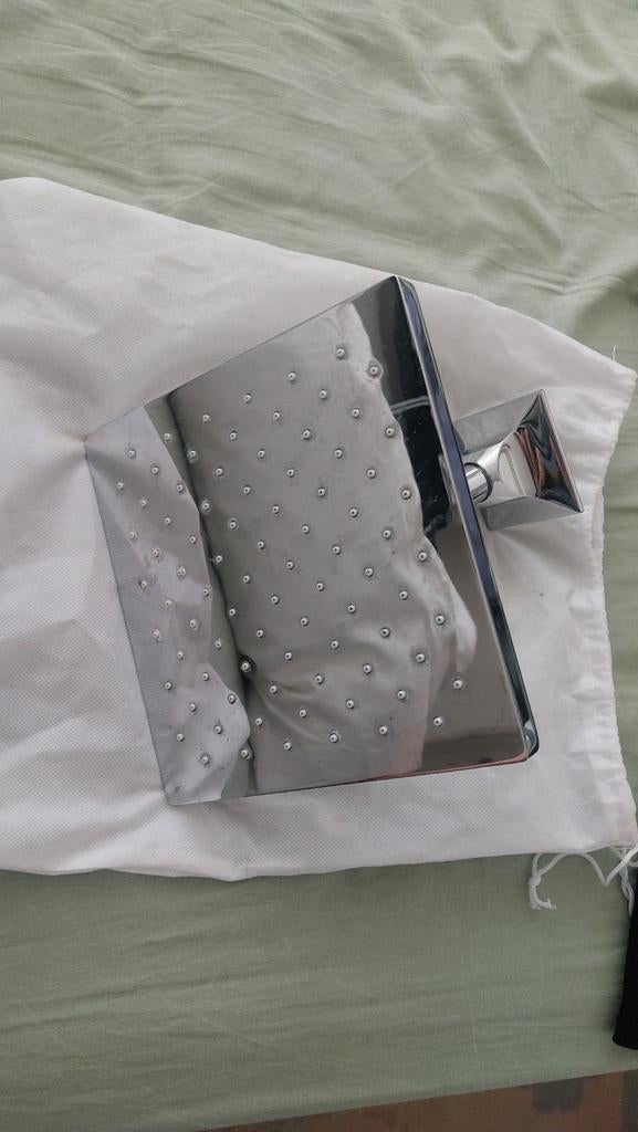 Douchekop RVS , 18 cm, plafondbevestiging, Verzenden, Zo goed als nieuw