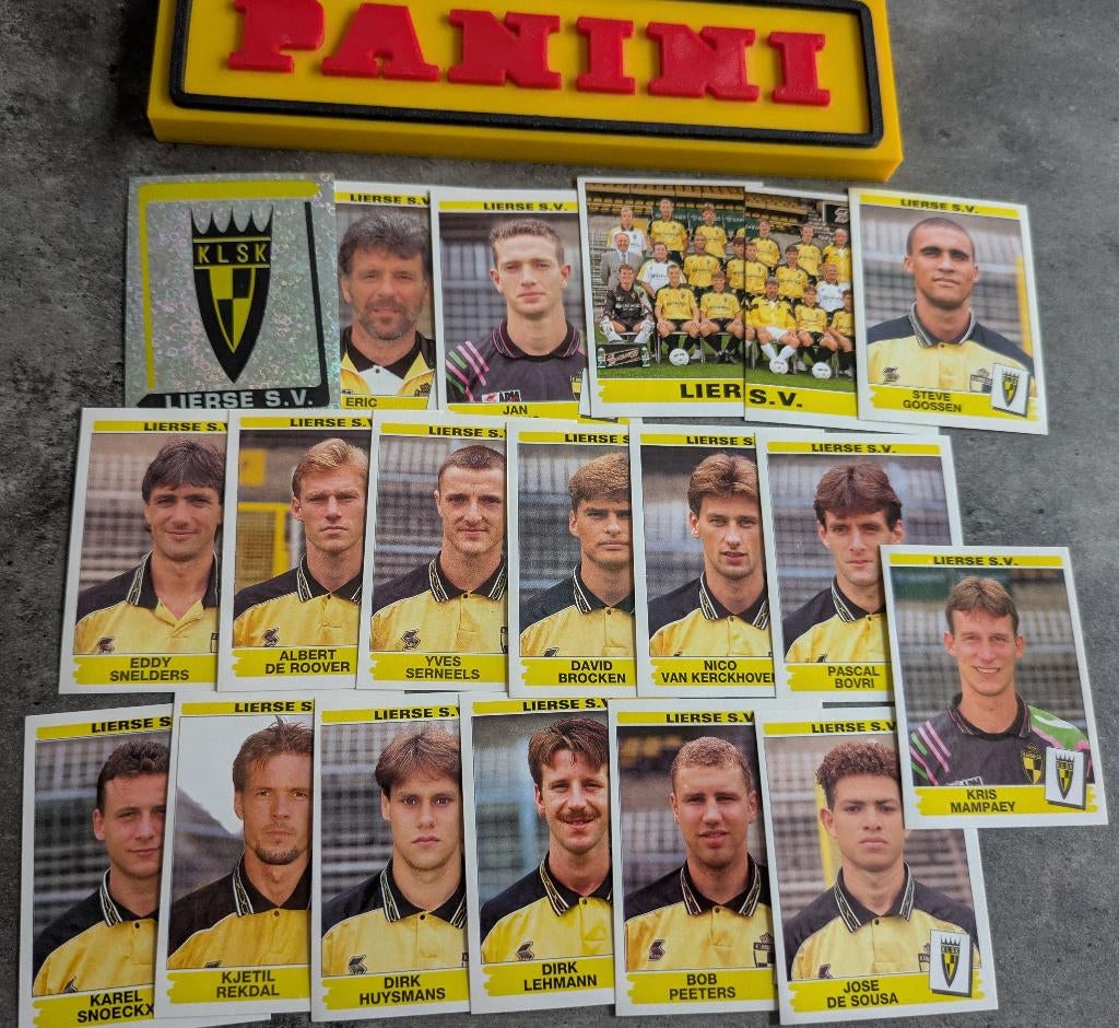 PANINI FOOTBALL 96 19 STICKERS 1996 LIERSE SK  VOETBAL, Verzenden, Nieuw