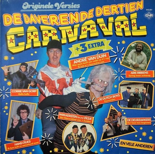 De Daverende Dertien Carnaval + 3 Extra 1985 - Various, Cd's en Dvd's, Ophalen of Verzenden, Zo goed als nieuw, 12 inch, Pop