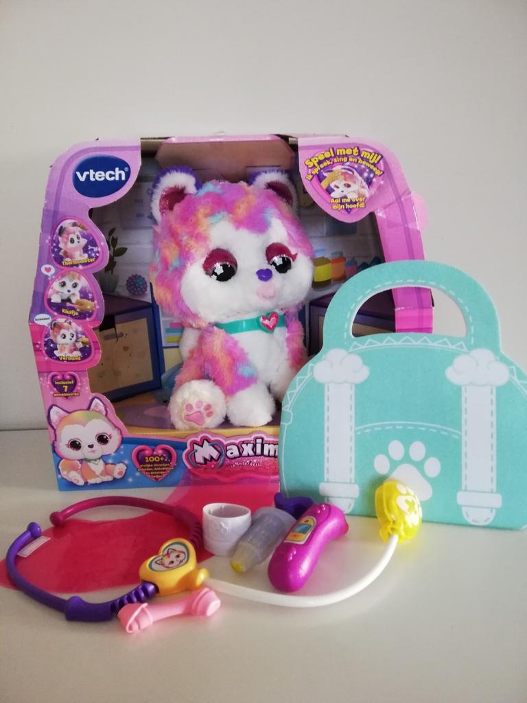 Maxim de hond vtech, Kinderen en Baby's, Ophalen of Verzenden, Zo goed als nieuw
