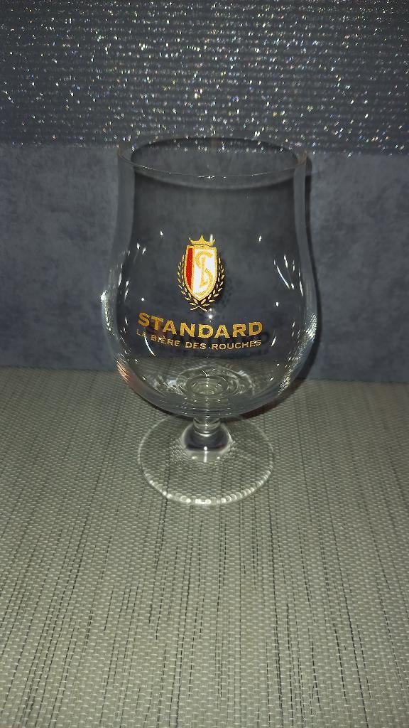Standard Luik bier glas, Verzamelen, Sportartikelen en Voetbal, Ophalen of Verzenden, Zo goed als nieuw