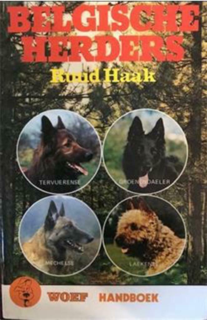 Belgische herders, Woef handboek, Enlèvement ou Envoi, Utilisé, Chiens