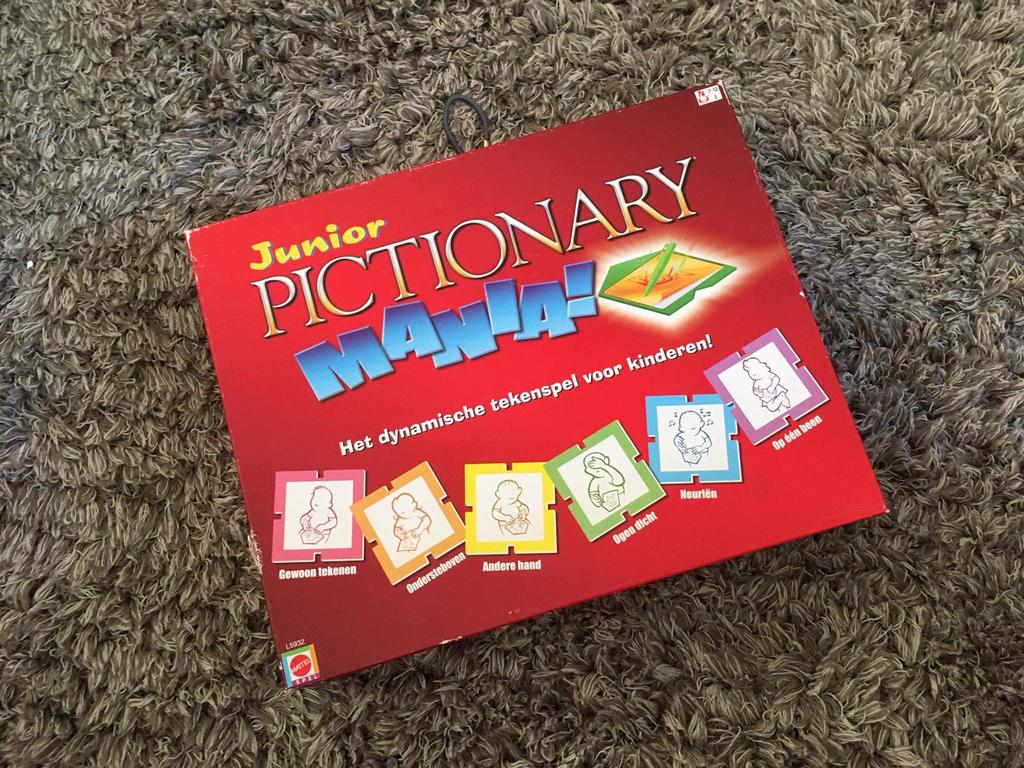 Junior pictionary mania, Ophalen of Verzenden, Gebruikt