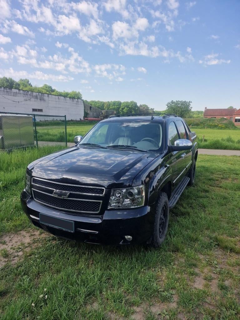 Chevrolet Avalanche, Auto's, Automaat, Parkeersensor, Zwart, Leder