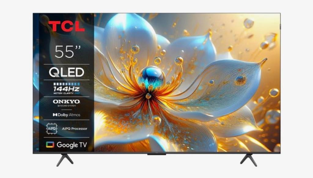 TCL 55T8C QLED 4K TV 55 inch, Enlèvement, Neuf, QLED