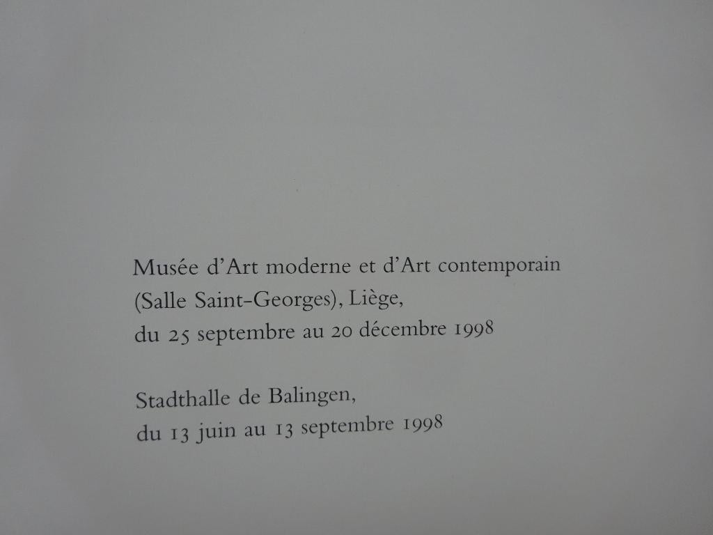 Marc Chagall, 1998 MBA Liège et Stadhalle Balingen, Enlèvement ou Envoi, Comme neuf, Peinture et dessin