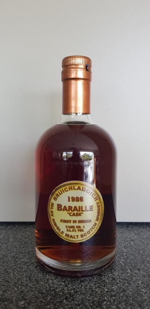 Whisky Bruichladdich Baraille "Cask" 1986, Ophalen, Overige gebieden, Overige typen, Nieuw