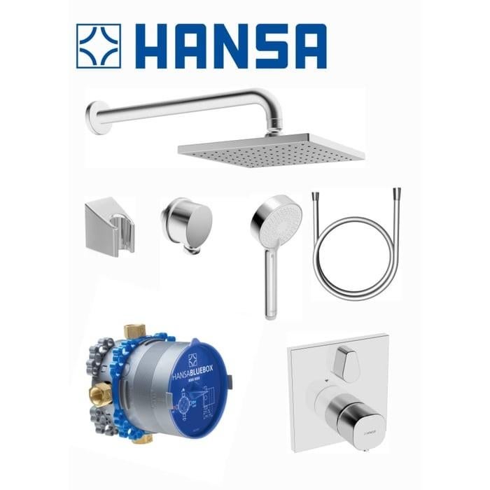 Hansa Bluebox Showerset 89950000 - Compleet & NIEUW, Doe-het-zelf en Bouw, Sanitair, Duitsland, Nieuw, Ophalen of Verzenden, Info@hansa.com
